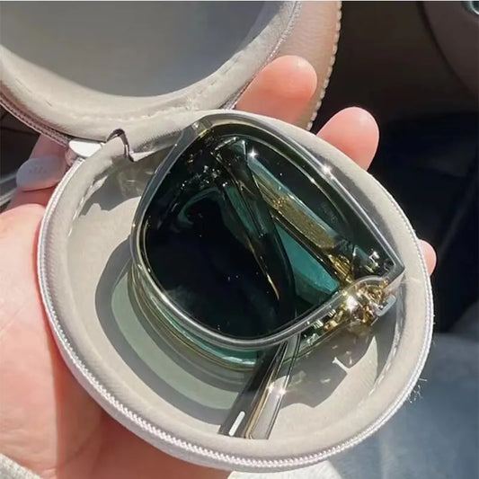 Óculos de sol dobrável feminino uv 400 ciclismo